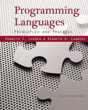 Programming Languages: Principles and Practices (Advanced Topics)